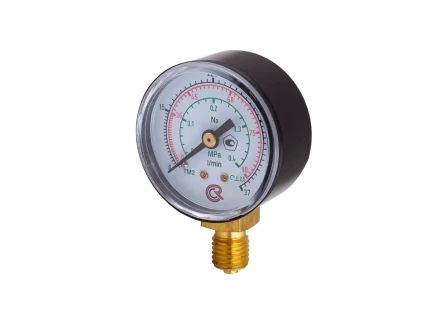 Манометр ТМ-210Р   0-90/37L/min  0,4MPa   M12х1,5.2,5   N2 Сварог купить в Перми