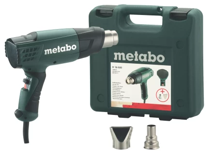 Фен строительный Metabo H 16-500 кейс купить в Перми
