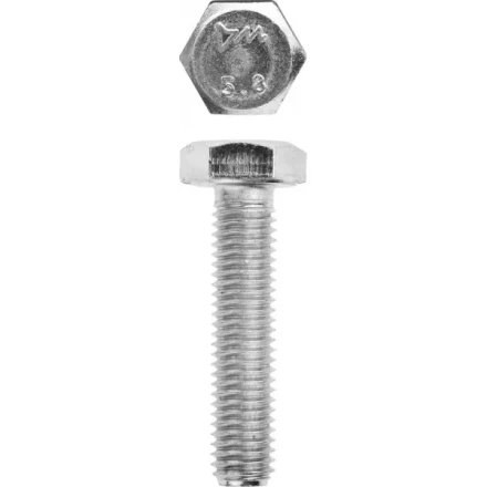 Болт ЗУБР &quot;МАСТЕР&quot; с шестигранной головкой, ГОСТ 7798-70, класс прочности 5.8, оцинкованный, M10x45мм, 5кг 303080-10-045 купить в Перми