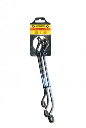 Набор ключей кольцевых коленчатых 3 шт. (12х13 14х15 16х17) 26149 купить в Перми