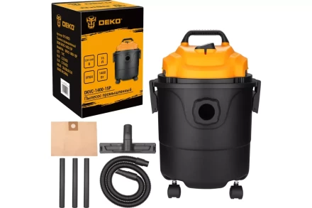 Пылесос промышленный DEKO DKVC-1400-15P, 015-0033 купить в Перми