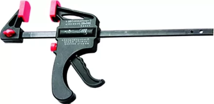 Струбцина универсальная F-образная, 200 х 315 х 45 мм, пластмассовый корпус MATRIX 20562 купить в Перми