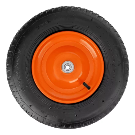 Колесо пневматическое Palisad 4.80/4.00-8 D380мм, подш. внут. диам. 12мм, длина оси 80мм 689468 купить в Перми