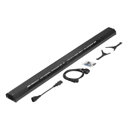 Конвектор электрический плинтусный Denzel ATRIC-300, 230 В, 300 Вт, ТЭН, черный 98135 купить в Перми