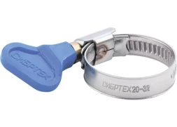 Хомуты металлические элемент крепления с формой ключа 10-16 мм 100 шт СИБРТЕХ 47546