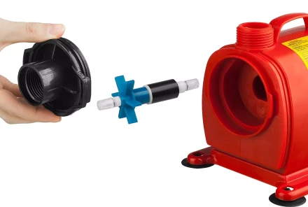 Насос GRINDA фонтанный д/чистой воды, 3 насадки, пропускная способность 3000 л/ч, высота подачи воды 3,4 м, 85 Вт GFP-50-3.4 купить в Перми