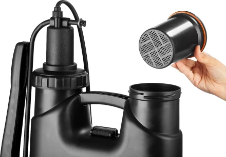 Опрыскиватель садовый РОСТОК, ранцевый, телескопический удлинитель, 11л 425219 купить в Перми