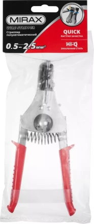 Стриппер полуавтоматический, 0.5 - 2.5 мм2, MIRAX 22688 купить в Перми