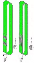 Строп текстильный кольцевой СТК 1 т L=2.5 м SF6 30 мм купить в Перми