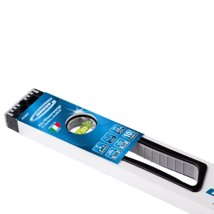 Уровень алюминиевый 600 мм усиленный рукоятки фрезерованный 3 глазка магнитный Gross 34370 купить в Перми