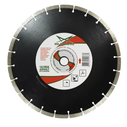 Диск алмазный 1A1RSS ASPHALT MD-STARS 400*3,5*10*28T*25,4 mm купить в Перми