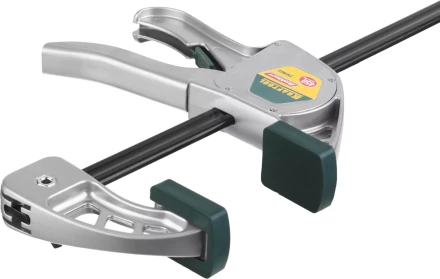 Струбцина &quot;EcoKraft&quot; ручная пистолетная, KRAFTOOL 32228-45, металлический корпус, 450/650мм, 200кгс 32228-45 купить в Перми