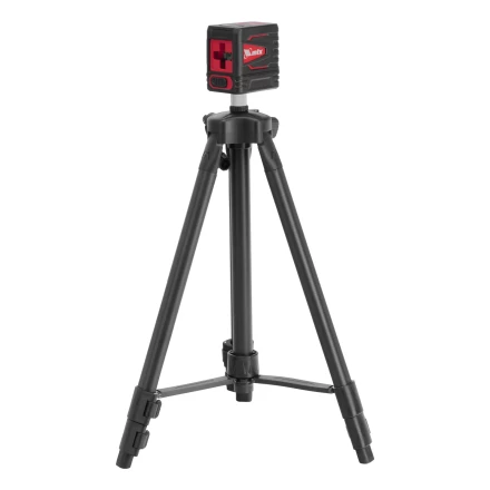 Лазерный уровень QBC RED Pro SET, 10 м, красный луч, батарейки, штатив// MTX 350105 купить в Перми