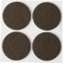 Накладки STAYER &quot;COMFORT&quot; на мебельные ножки, самоклеящиеся, фетровые, коричневые, круглые - диаметр 35 мм, 4 шт 40910-35 купить в Перми