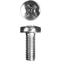 Винт ЗУБР "МАСТЕР" DIN 7985, класс прочности 4.8, оцинкованный, M5x12мм, 5кг 303150-05-012