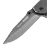 Нож складной Denzel, многоцелевой, системы Liner-Lock, с накладкой G10 на классической рукоятке, 79207 купить в Перми