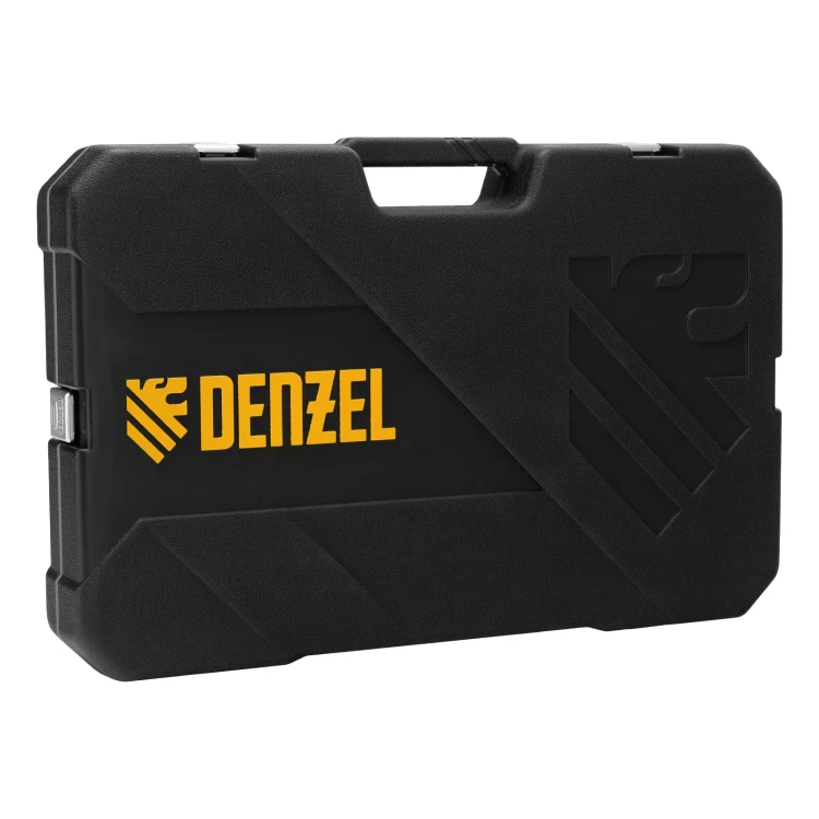 Набор инструментов Denzel 15808, 1/2", 3/8", 1/4", CrV, S2, пластиковый кейс, 232 предмета купить в Перми