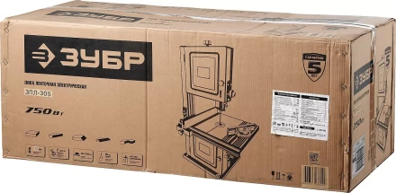 Пила ЗУБР ленточная 305мм 750Вт ЗПЛ-305 серия МАСТЕР купить в Перми