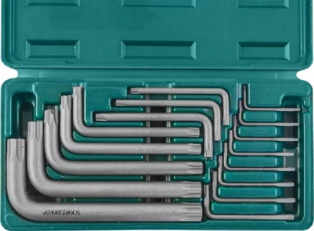 Набор ключей угловых Torx Т6-Т70 16предметов Jonnesway H0816S 47405 купить в Перми