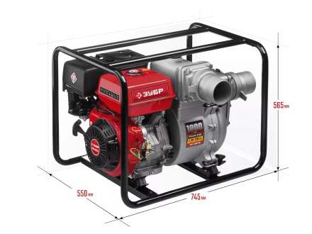 Мотопомпа бензиновая МПГ-1800-100 серия МАСТЕР купить в Перми