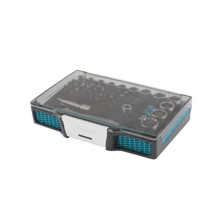 Трещотка с набором бит и торцевых головок, Адаптер и удлинитель, 49 штук,  S2 Gross 11600 купить в Перми