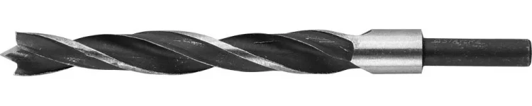Сверло спиральное по дереву "M-type", М-образная заточка, сталь HCS, STAYER Professional 2942-140-12, d=12мм 2942-140-12_z01 купить в Перми