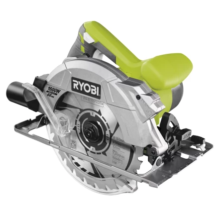 Ryobi Дисковая пила 1600W с лазером в кейсе RCS1600-K купить в Перми