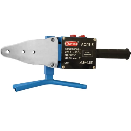 Аппарат для соединения полипропиленовых труб Диолд АСПТ-5 купить в Перми