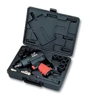 Пневмогайковерт SCORPIO 1/2” 138 кг/м 2,02 кг Twin Hammer с акс. в кейсе купить в Перми