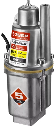 Насос вибрационный Родничок НПВ-240-40 серия МАСТЕР купить в Перми