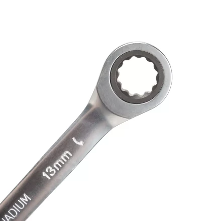 Набор гаечных комбинированных трещоточных ключей КВТ НТК-6 (8–17 мм), 6 шт. (91948) купить в Перми