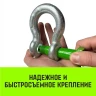 Скоба омегообразная с резьбой HITCH G209 6.5 т (SZ072021) купить в Перми