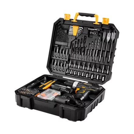 Дрель аккумуляторная DEKO GCDU12DU3, 063-4138 + набор 193 аксессуара купить в Перми