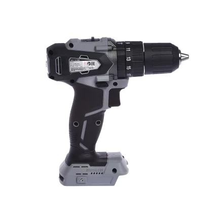 Профессиональная ударная дрель-шуруповерт с бесщеточным (вентильным) двигателем ИНТЕРСКОЛ ДАУ-13/18ВК аккумуляторная Li-ion АПИ (кейс, без аккумулятора и ЗУ) купить в Перми