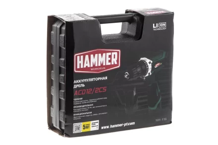 Дрель аккумуляторная HAMMER ACD12/2CS купить в Перми