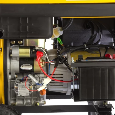 Генератор дизельный DENZEL DD6300Е электростартер 94657 купить в Перми