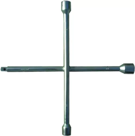 Ключ-крест баллонный 17 х 19 х 21 мм под квадрат 1/2&quot; толщина 16 мм MATRIX 14247 купить в Перми