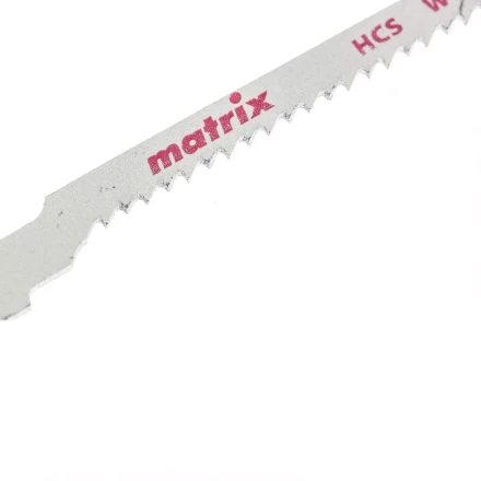 Полотна для электролобзика по дереву 3 штук T119BO 50x2мм HCS фигурный рез MATRIX 78227 купить в Перми