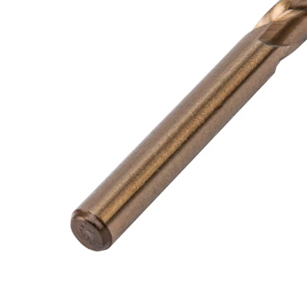 Сверло по металлу Denzel, 6 мм, HSS Co-8%, 71444 купить в Перми