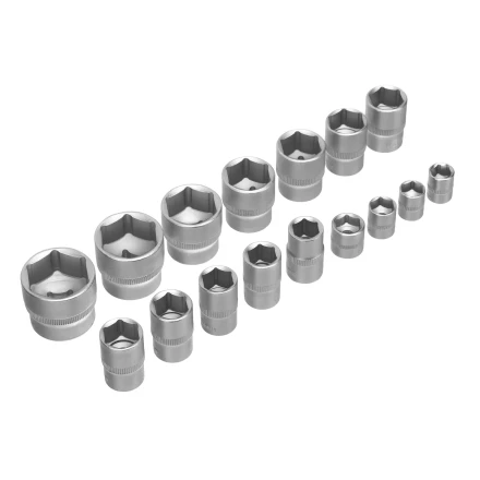 Набор инструментов Сибртех 13391, 1/2&quot;, 1/4&quot;, пластиковый кейс, 82 предмета купить в Перми