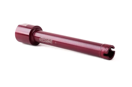 Сегментная алмазная коронка MESSER REDLINE по граниту диаметр 14 мм длина 100 мм купить в Перми