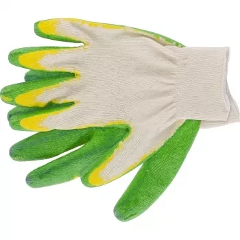 Перчатки хб с двойным латексным обливом Россия 67851 купить в Перми