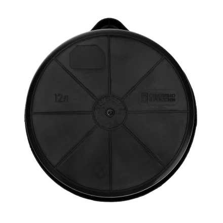 Ведро строительное пластмассовое, 12 л, высокопрочное с носиком Сибртех 81478 купить в Перми