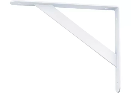 Кронштейн усиленный 400х280х30х4 мм белый СИБРТЕХ 94047 купить в Перми