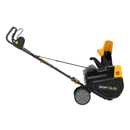 Снегоуборочная машина аккумуляторная, ESB-560Li, 560 мм, 40В, 2 АКБ 5 Ач, ЗУ, метал. шнек Denzel 97639 купить в Перми