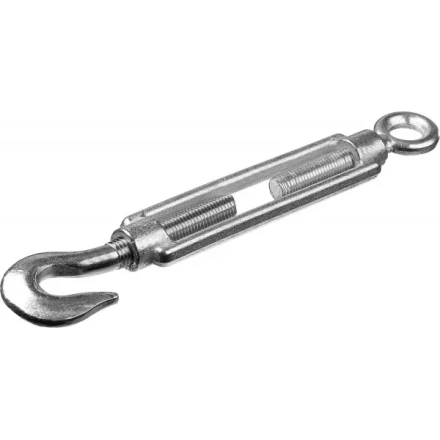 Талреп DIN 1480, крюк-кольцо, оцинкованный, М16, 2 шт, STAYER Master 30515-16 30515-16 купить в Перми