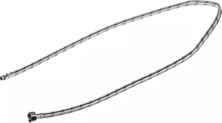 Подводка гибкая STAYER для воды к смесителям, оплетка из нерж стали, укороченная, г/ш 1/2" - 1,2м 51016-120 купить в Перми