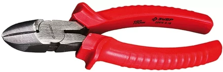 Бокорезы усиленные &quot;ТИТАН&quot;, маслобензостойкая рукоятка, покрытие оксидированное с полировкой, 180мм, ЗУБР Профессионал 22015-6-18 купить в Перми