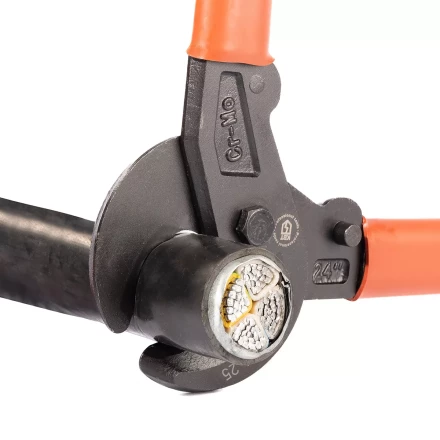 Ножницы диэлектрические КВТ НКи-50 для резки кабеля с ленточной броней до 50 мм (101968) купить в Перми