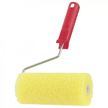 Валик СТРУКТУРНЫЙ поролоновый с ручкой шероховатый 180x80x6 MTX 80214 купить в Перми